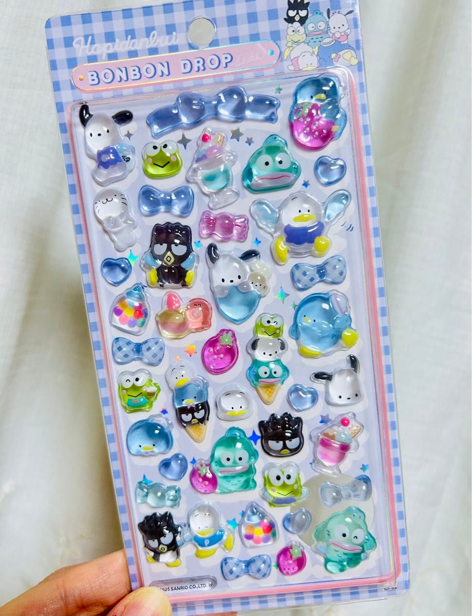 第二弾 サンリオ ボンボンドロップシール コンプリート 8枚 お買い得