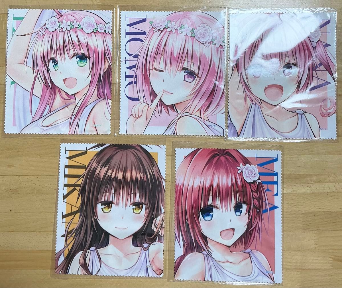 To LOVEる 15周年記念原画展 凱旋 マルチクロス 12種 とらぶる