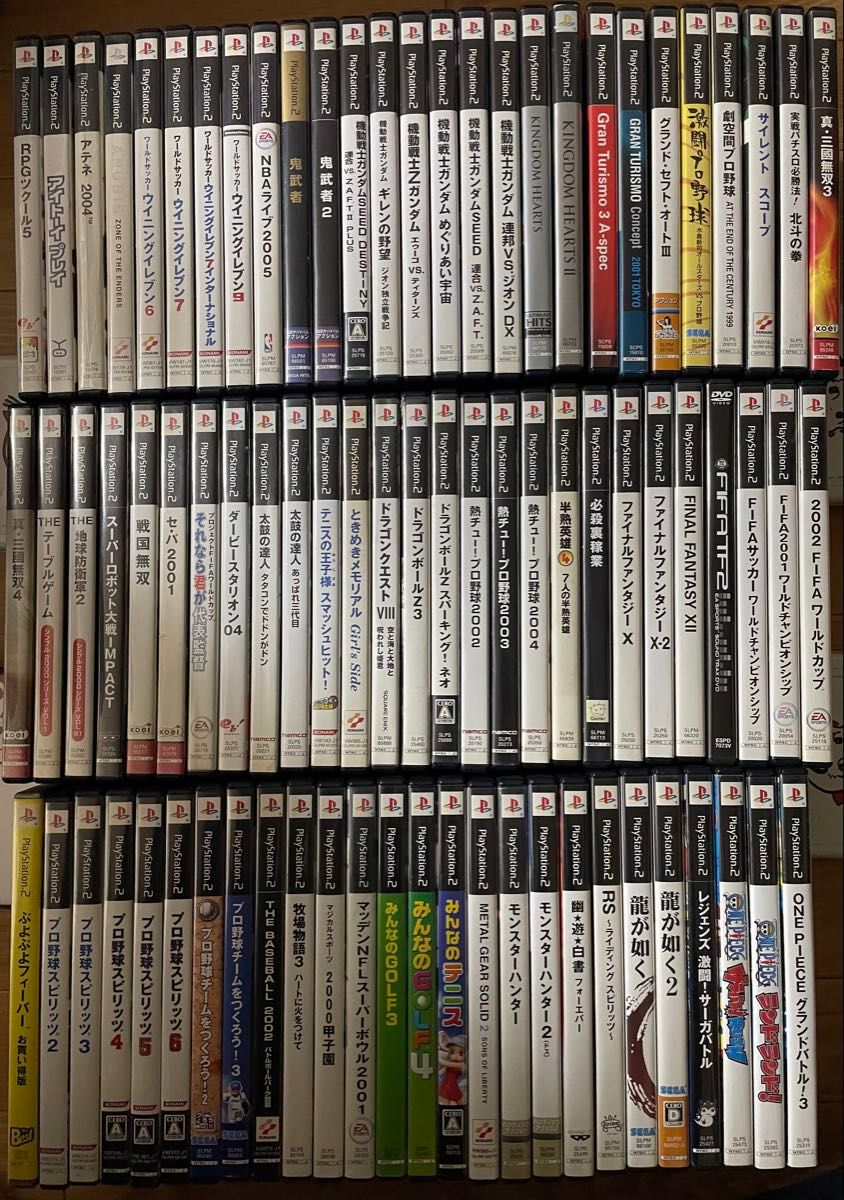 バラ売り可能】 PS2 各ジャンルソフト約80本まとめ売り｜Yahoo!フリマ