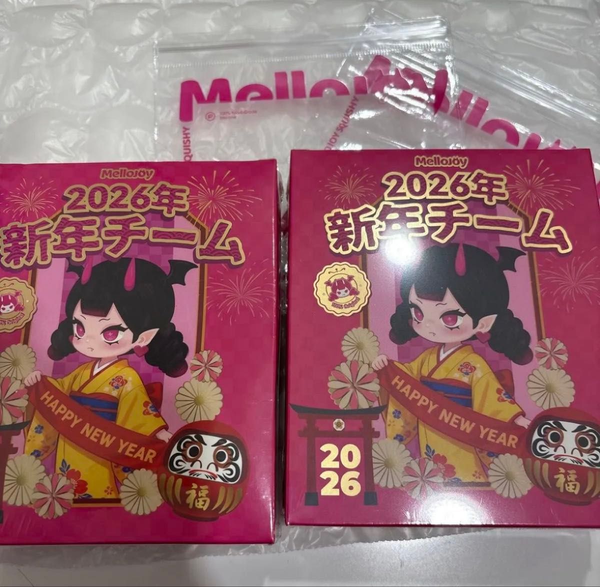 Mellojoy メロジョイ 新年チーム 未開封 2個セット スクイーズ｜Yahoo