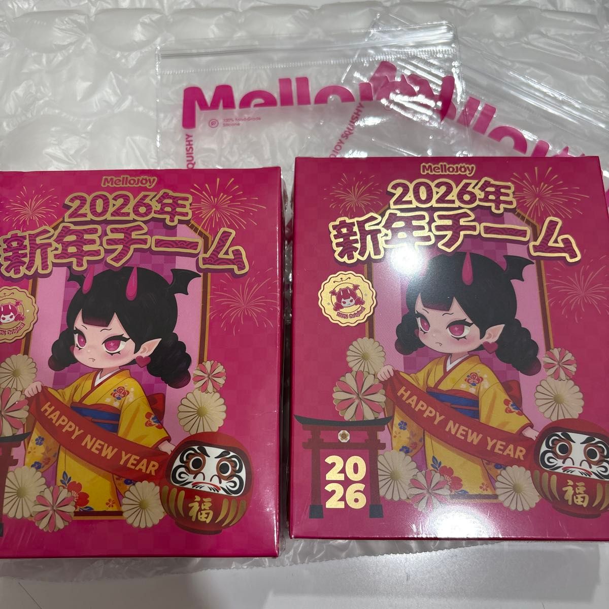 Mellojoy メロジョイ 新年チーム 未開封 2個セット スクイーズ｜Yahoo