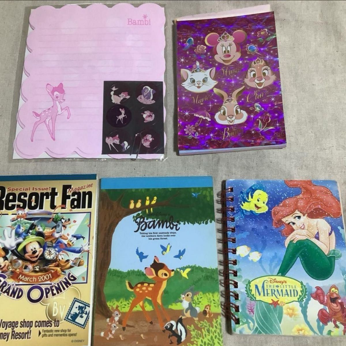 ラビラビクリーム メモ帳 平成レトロ 当時物 メモ帳 平成レトロ 当時物