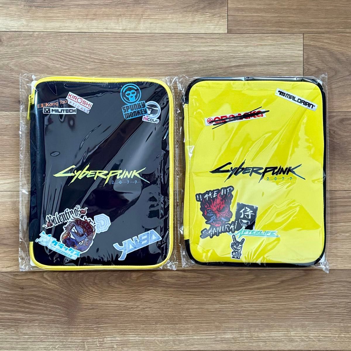 Cyberpunk 2077 サイバーパンク タブレットケース イエロー ブラック 2