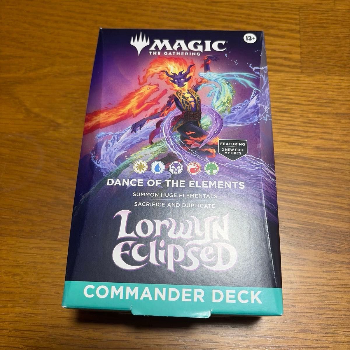 mtg 新品 エレメンタルの舞踊 英語版 統率者デッキ ecc ローウィンの昏