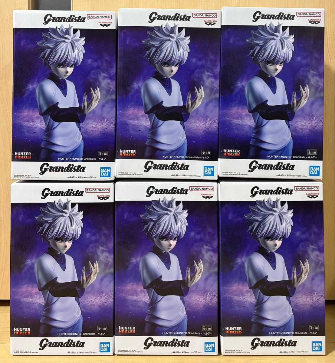 ハンターハンター グランディスタ キルア フィギュア 6体セット｜Yahoo