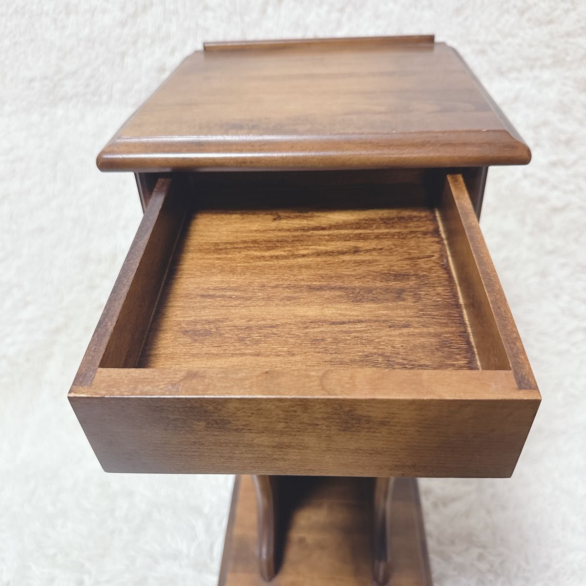 カリモク 花台 インテリア 昭和レトロ アンティーク 飾り台 楽天市場