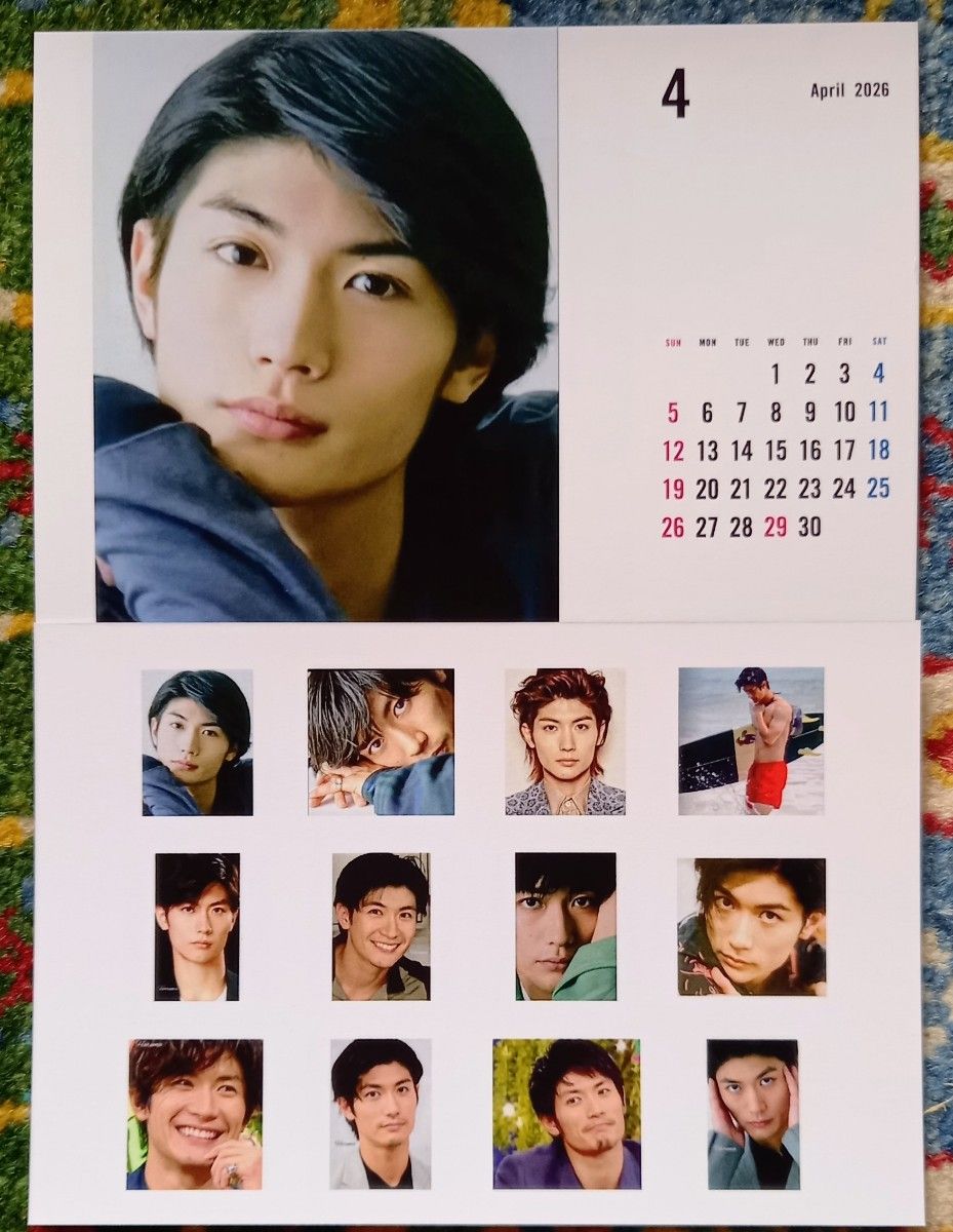 三浦春馬 カレンダー 三浦春馬さん卓上カレンダー2026/1～｜Yahoo