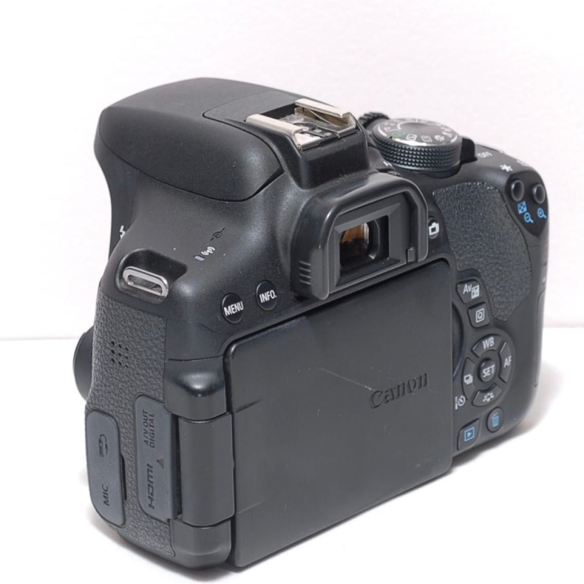Wi-Fi機能搭載 Canon kiss X8i シングルレンズ タッチ操作 一眼レフ