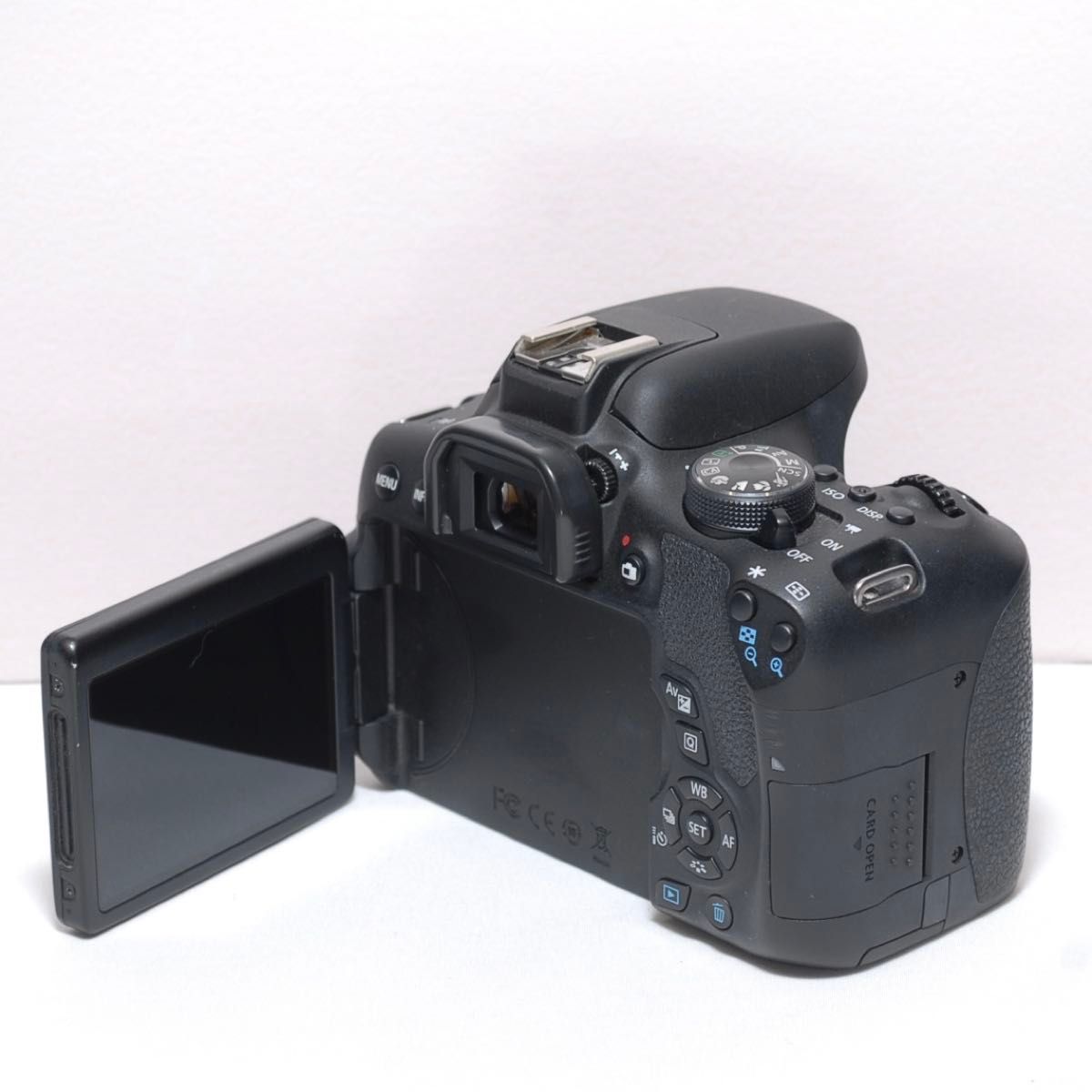 Wi-Fi機能搭載 Canon kiss X8i シングルレンズ タッチ操作 一眼レフ