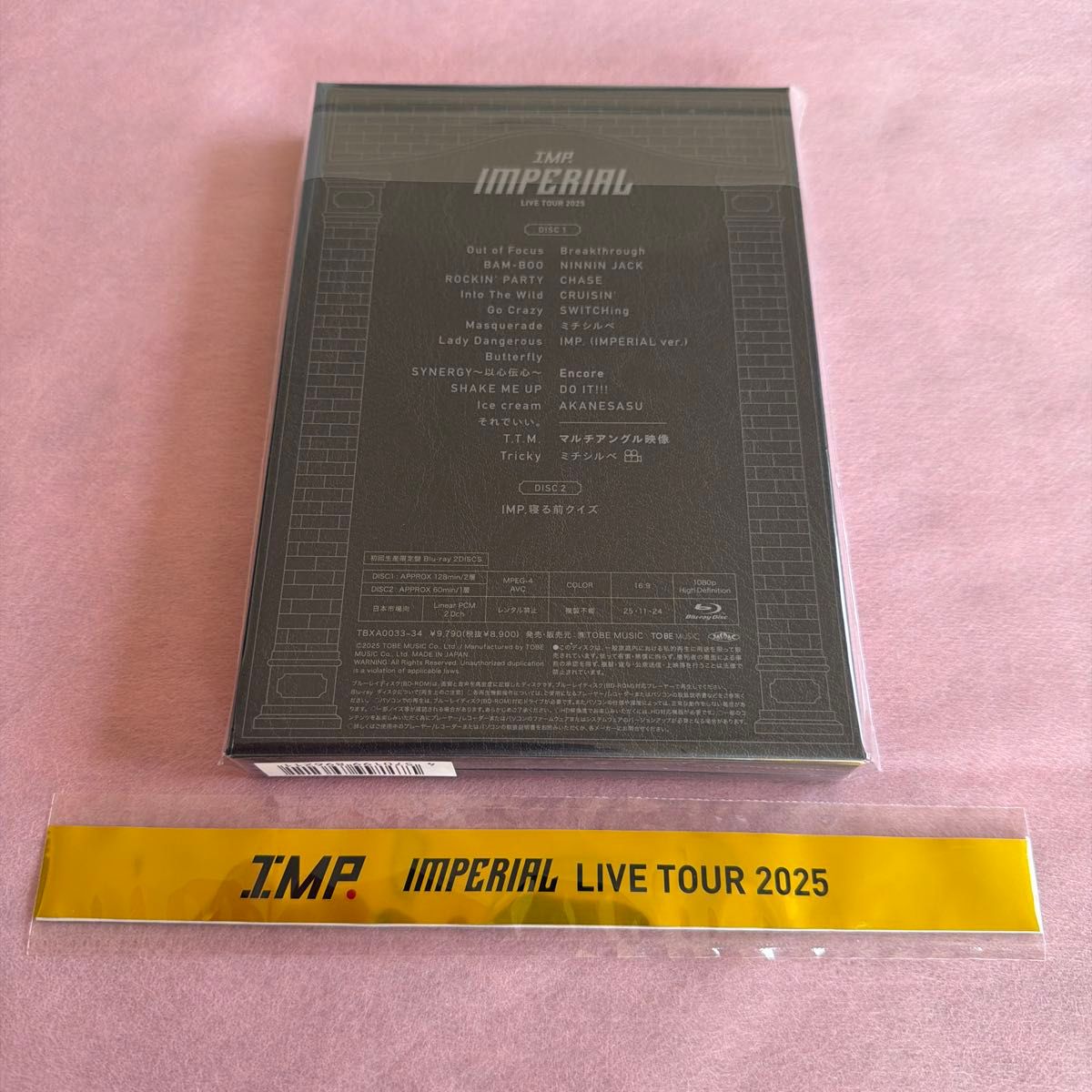 新品未開封】IMP IMPERIAL LIVE TOUR 初回生産限定盤 Blu-ray｜Yahoo