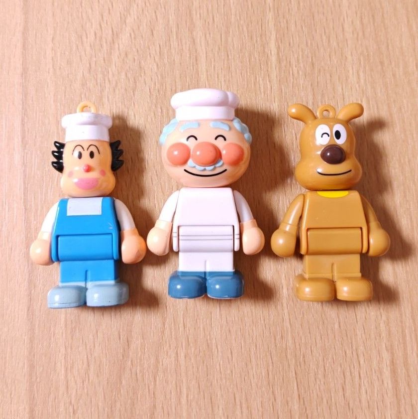 アンパンマン ブロックラボ 人形 ジャムおじさん チーズ バタコさん