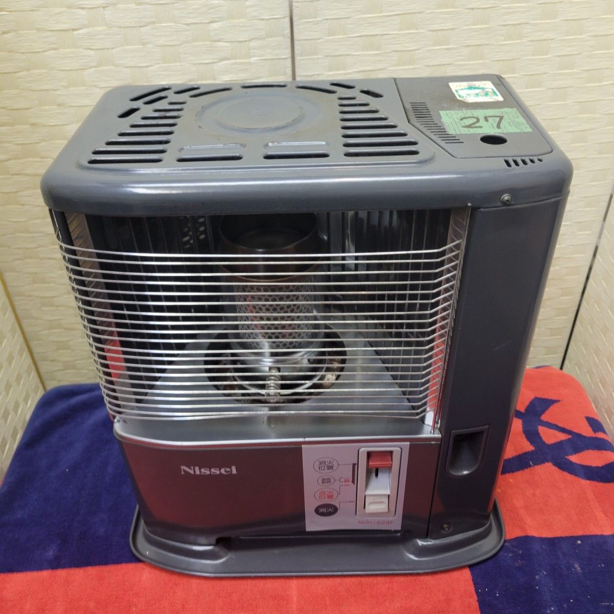 Nissei 石油ストーブ NCH-S24F ダークグレー (送料込み)｜Yahoo!フリマ