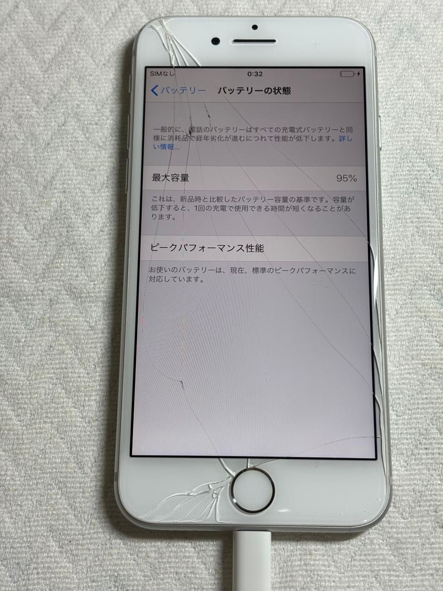 超美品】Apple iPhone 8 シルバー 64GB バッテリー残100% iPhone8 64GB
