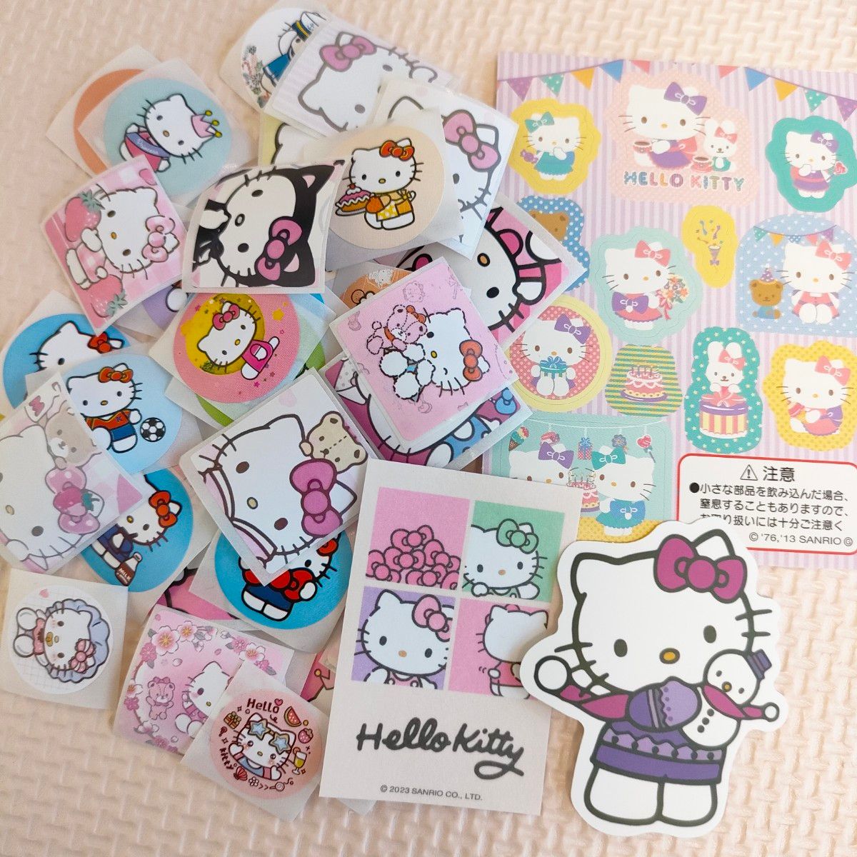 ハローキティ ステッカー 平成レトロ おすそ分け シール キティちゃん