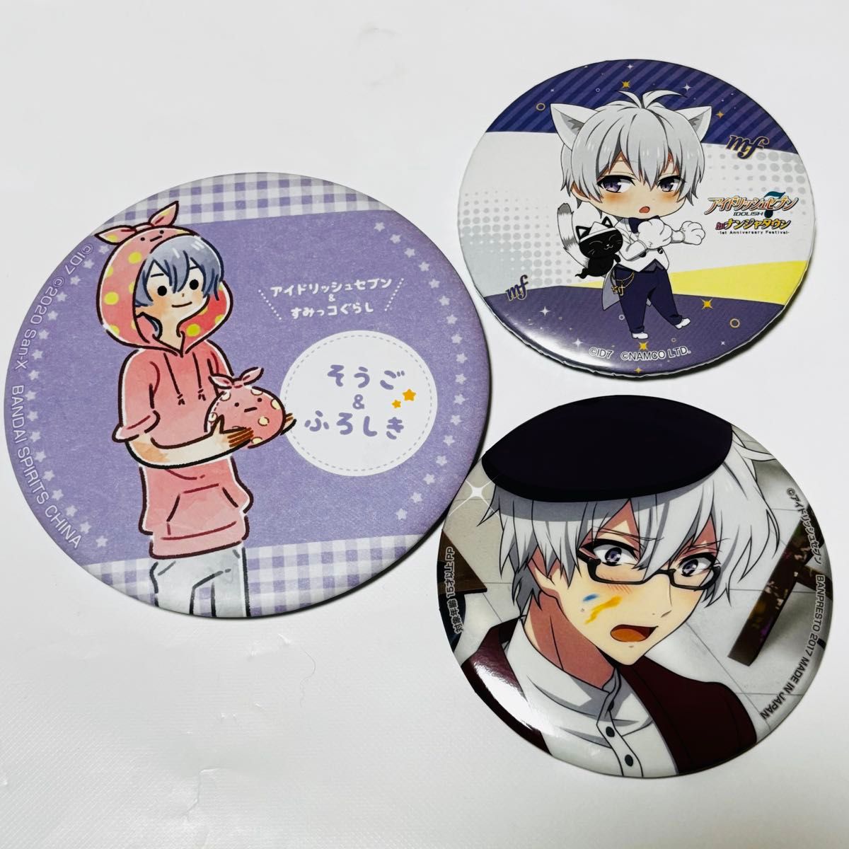 アイナナ 逢坂壮五 Sugao 缶バッジ 81個 アイナナ 逢坂壮五 Sugao 缶