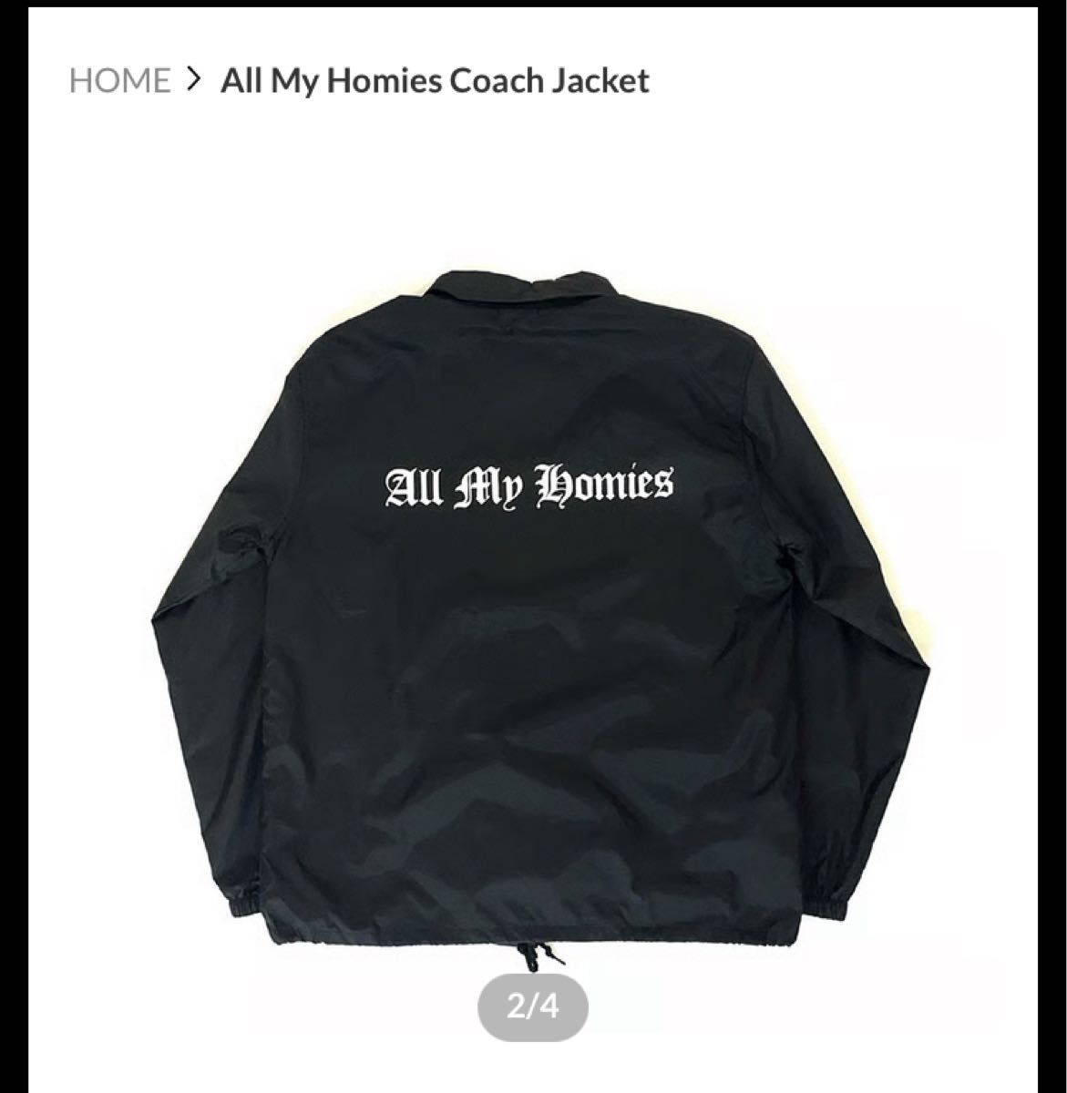 All My Homies zorn コーチジャケット 限定販売 完売品｜Yahoo!フリマ