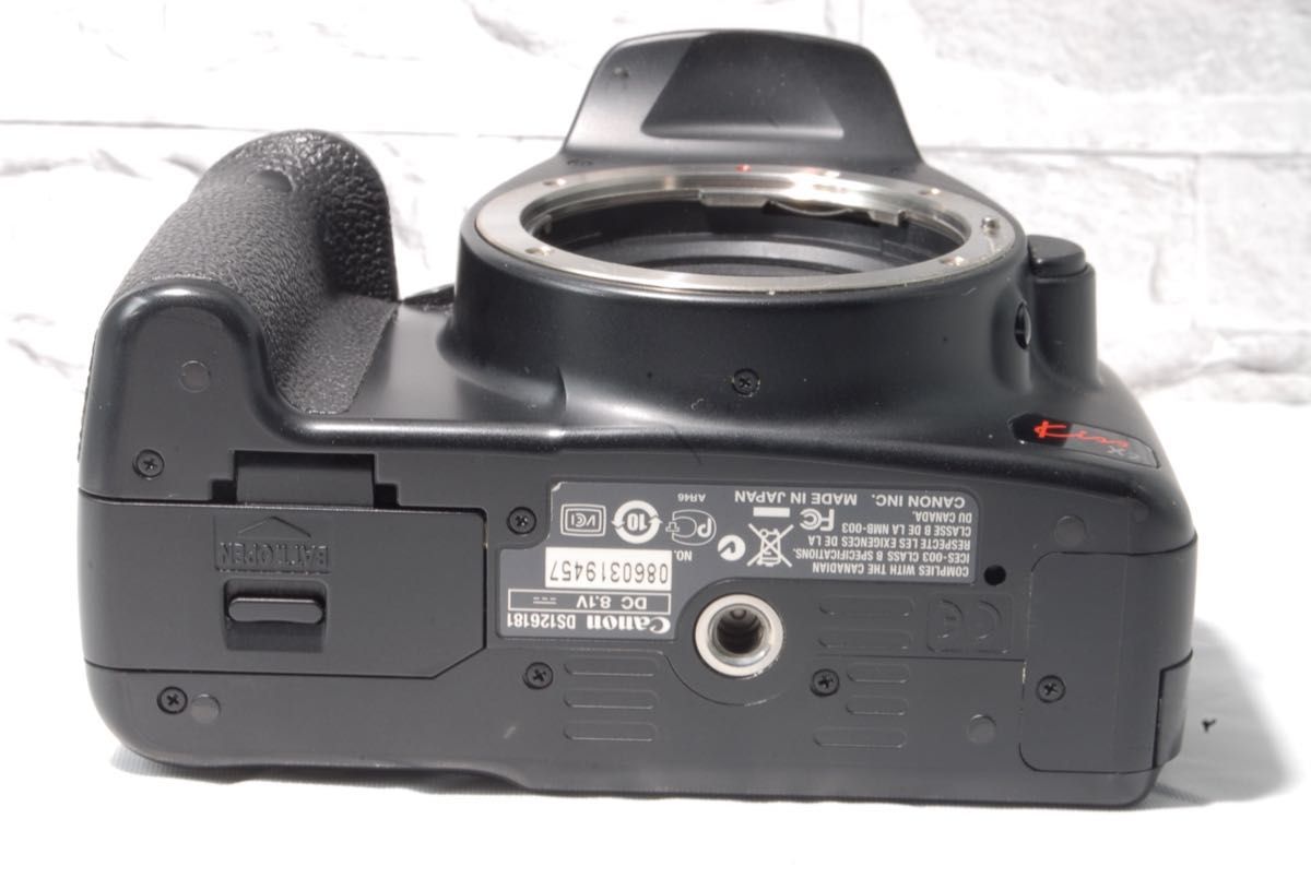 Canon EOS Kiss X2 ダブルレンズキット スマホ転送OK 初めての一眼レフ