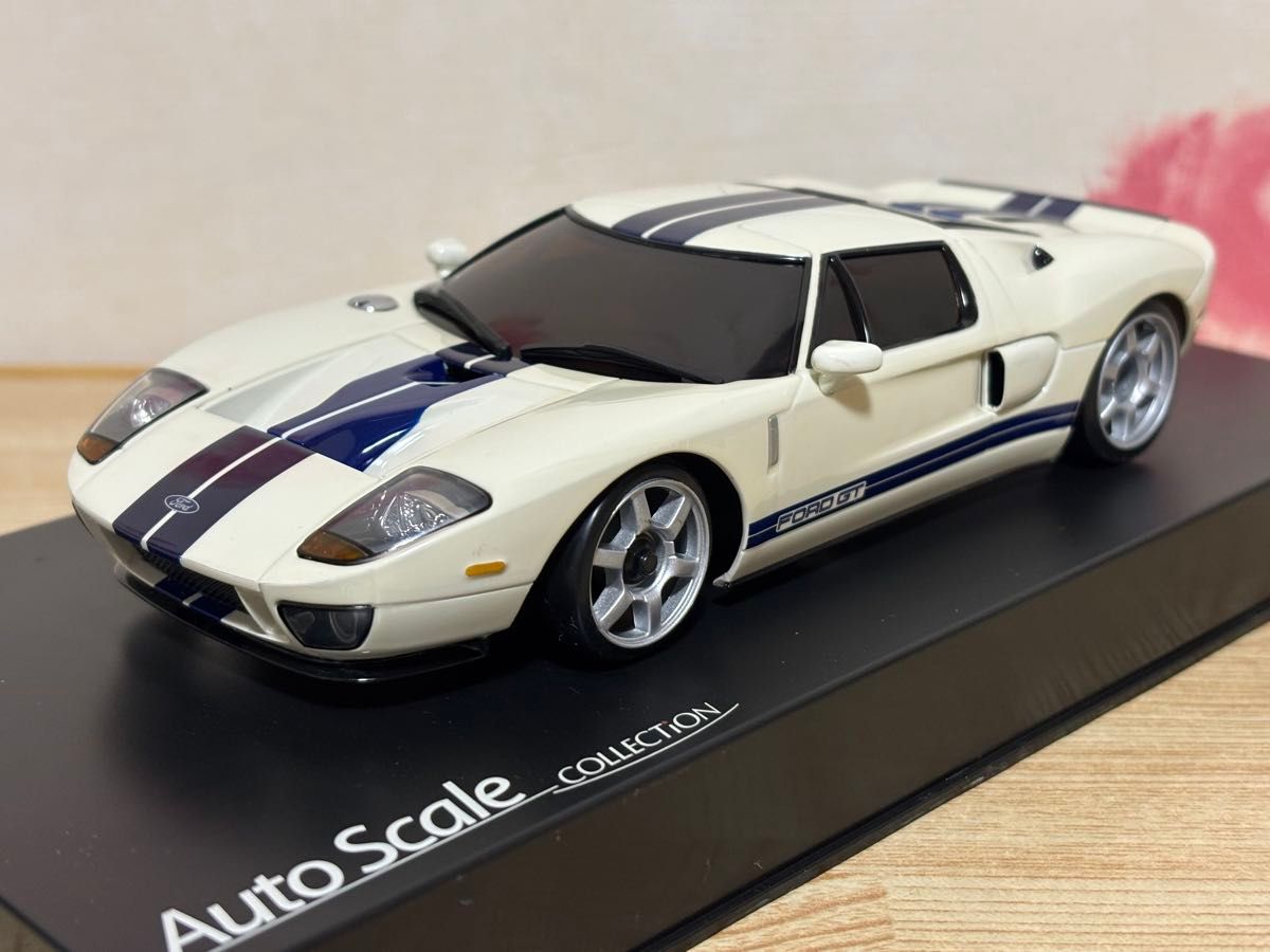 送料無料 京商 ミニッツレーサー フォード GT ホワイト オートスケール