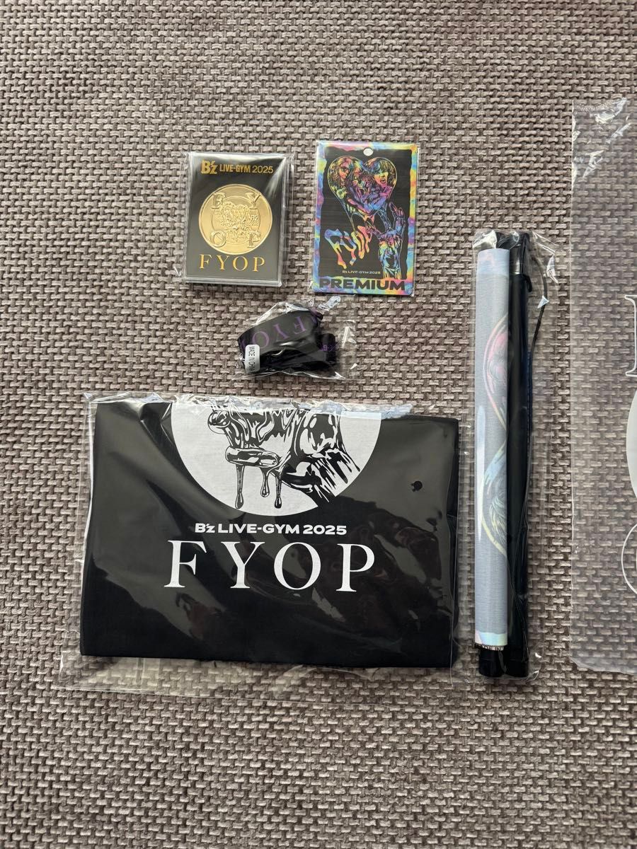 B'z LIVE-GYM 2025 FYOP 福岡 プレミアム席グッズ 銀テープ付｜Yahoo