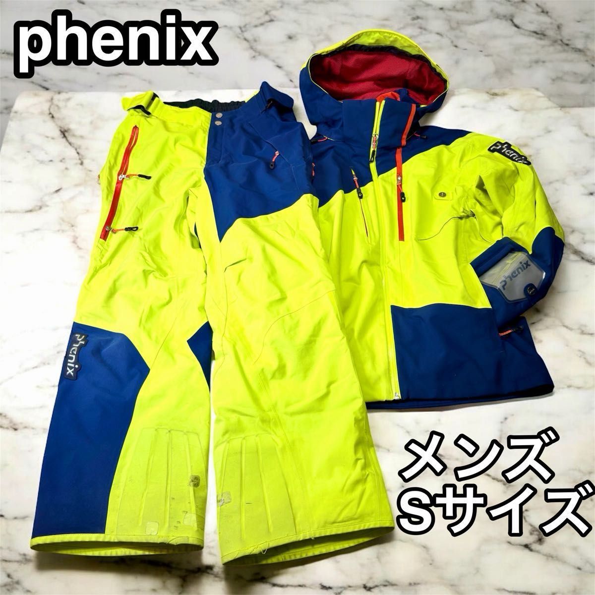 フェニックス phenix スキーウェア 上下セット メンズ Sサイズ オルカ