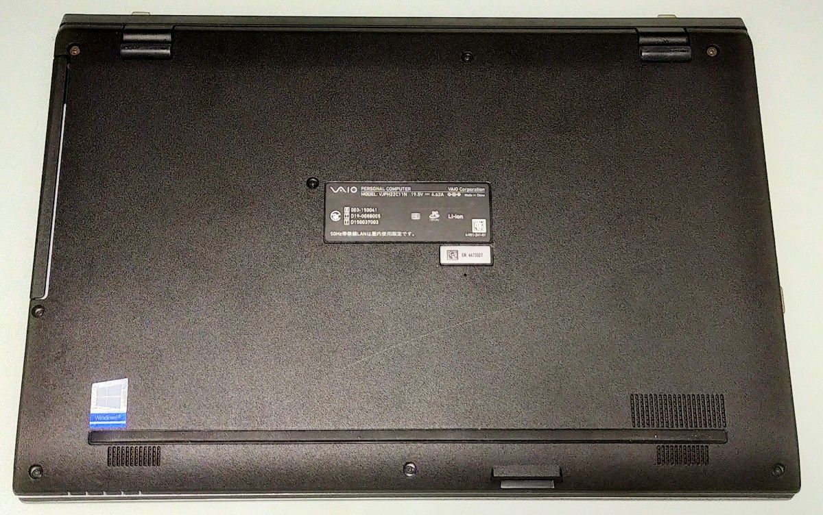 美品中古のVAIO Pro PH15 5インチ第9世代i5デスクノート｜Yahoo!フリマ