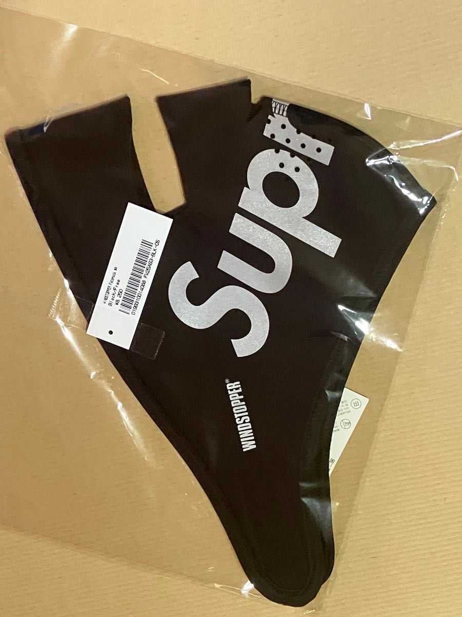 25FW Supreme WINDSTOPPER Facemask Black シュプリームフェイスマスク