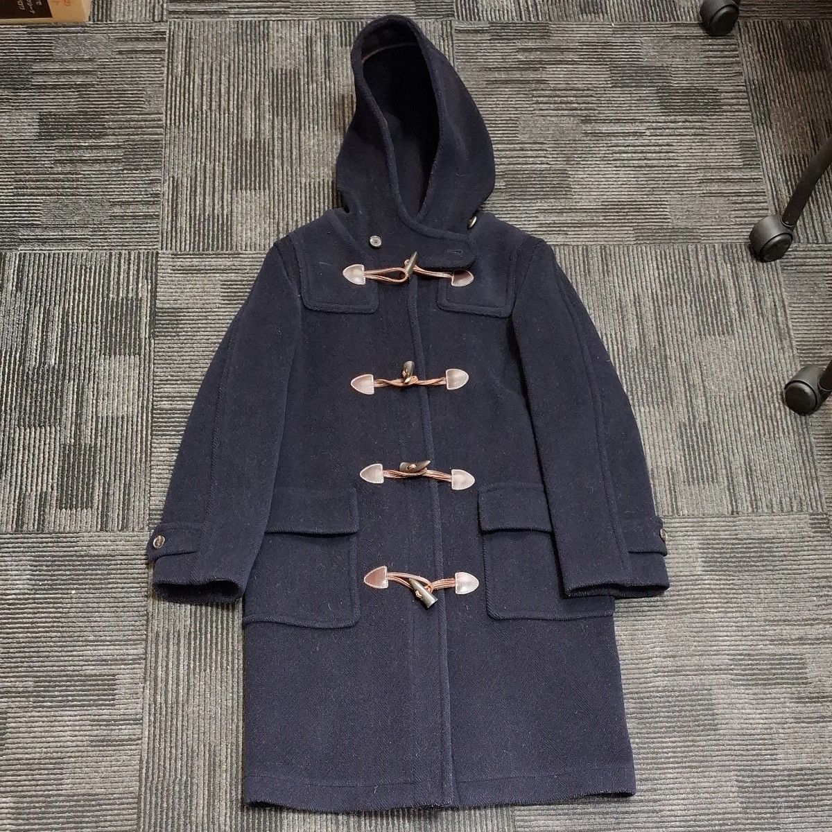 OLD ENGLAND オールドイングランド ヘリンボーン ダッフルコート