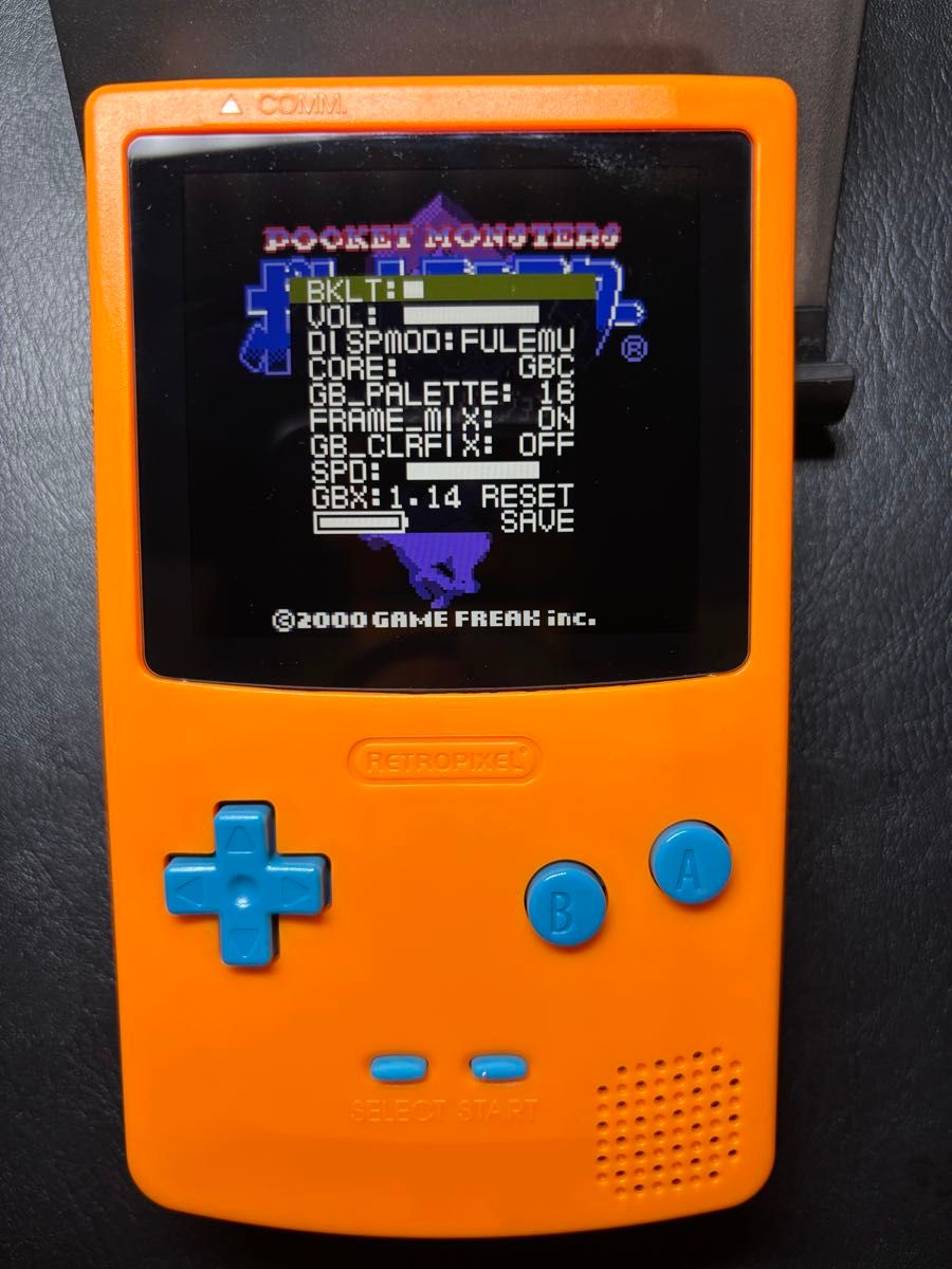 FPGBC ゲームボーイカラー 互換機 IPS液晶 FunnyPlaying ソフトは付属