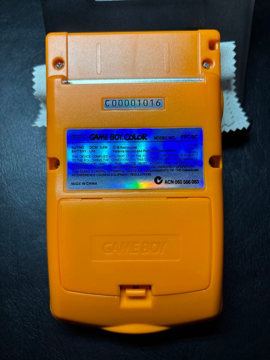 FPGBC ゲームボーイカラー 互換機 IPS液晶 FunnyPlaying ソフトは付属