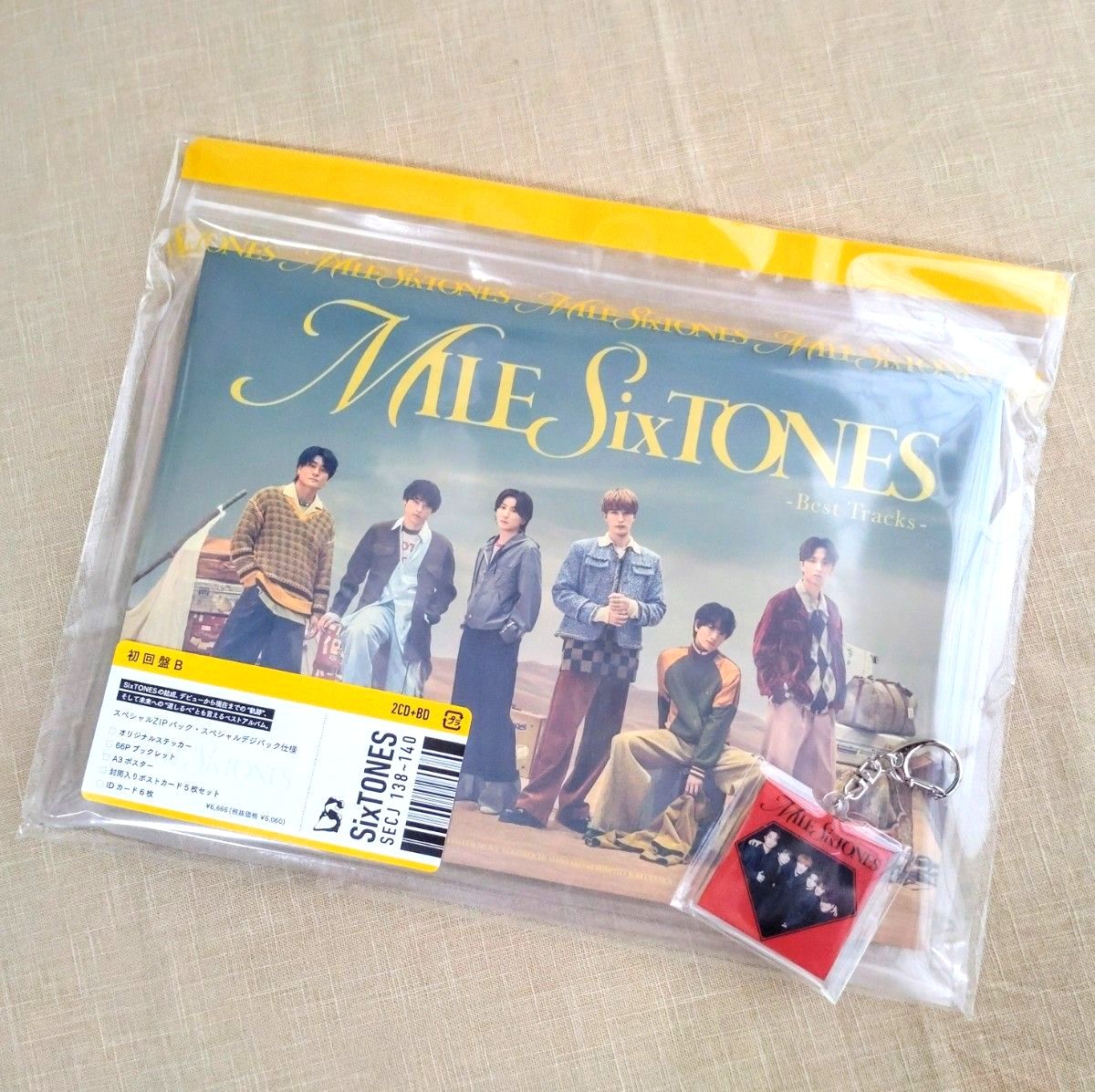 未開封／特典付き】MILESixTONES Best Tracks 初回盤B｜Yahoo!フリマ