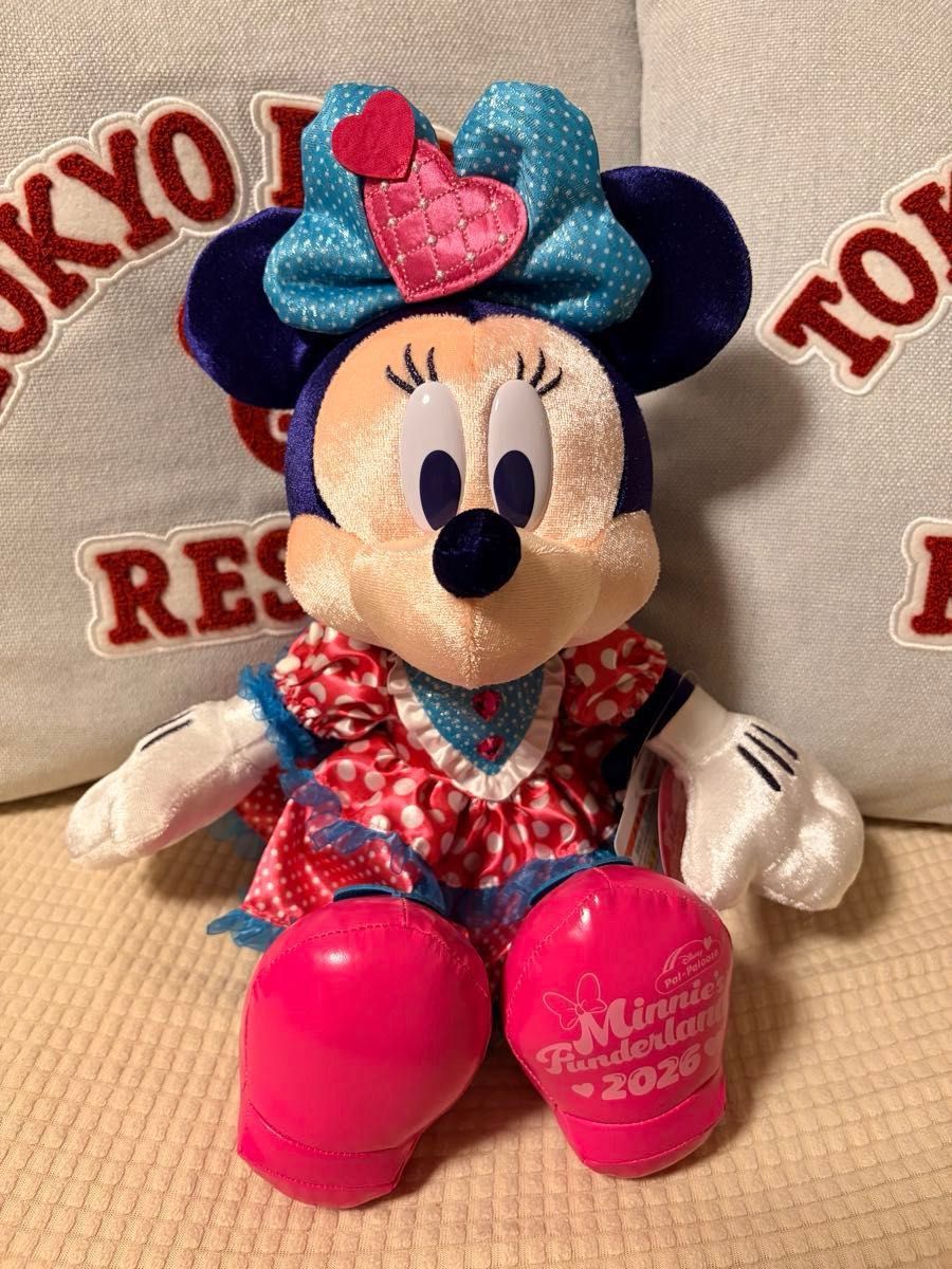 ミニーのファンダーランド ミニーぬいぐるみ お顔厳選 パルパルーザ