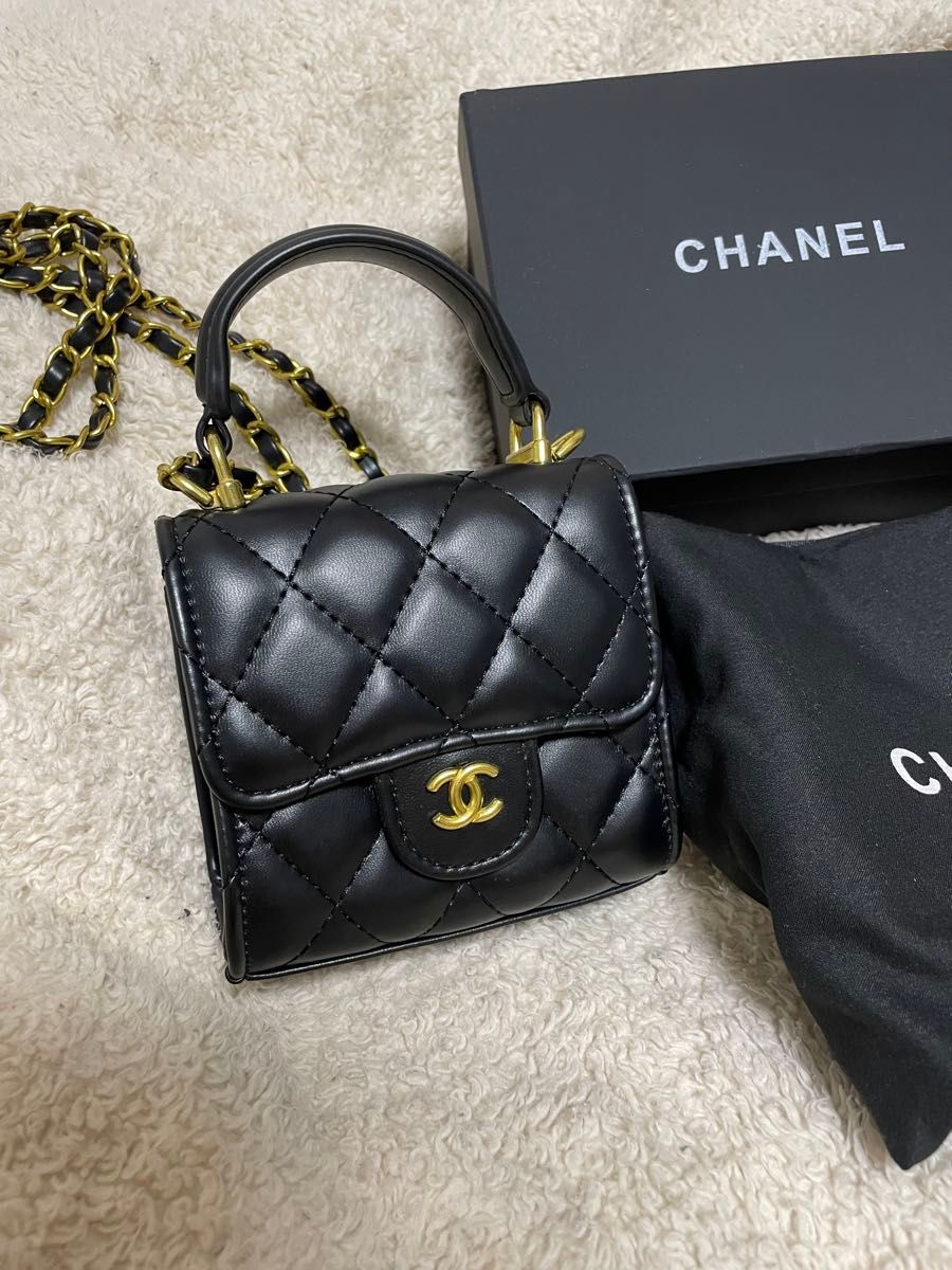 CHANEL シャネル ノベルティ マトラッセ ミニハンドバッグ ショルダー