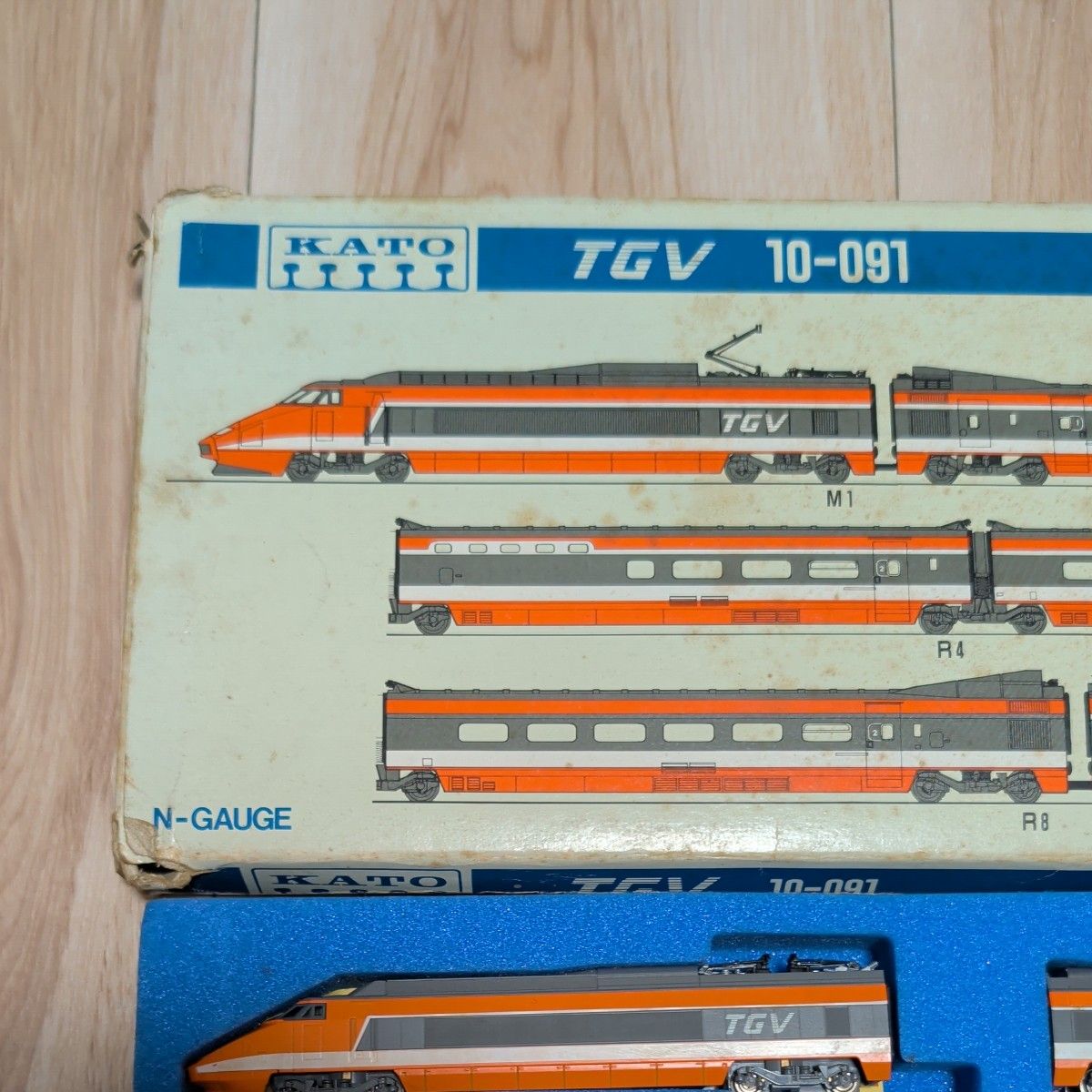 KATO TGV 10-091 Nゲージ 6両編成 KATO TGV 10-091 Nゲージ 6両編成