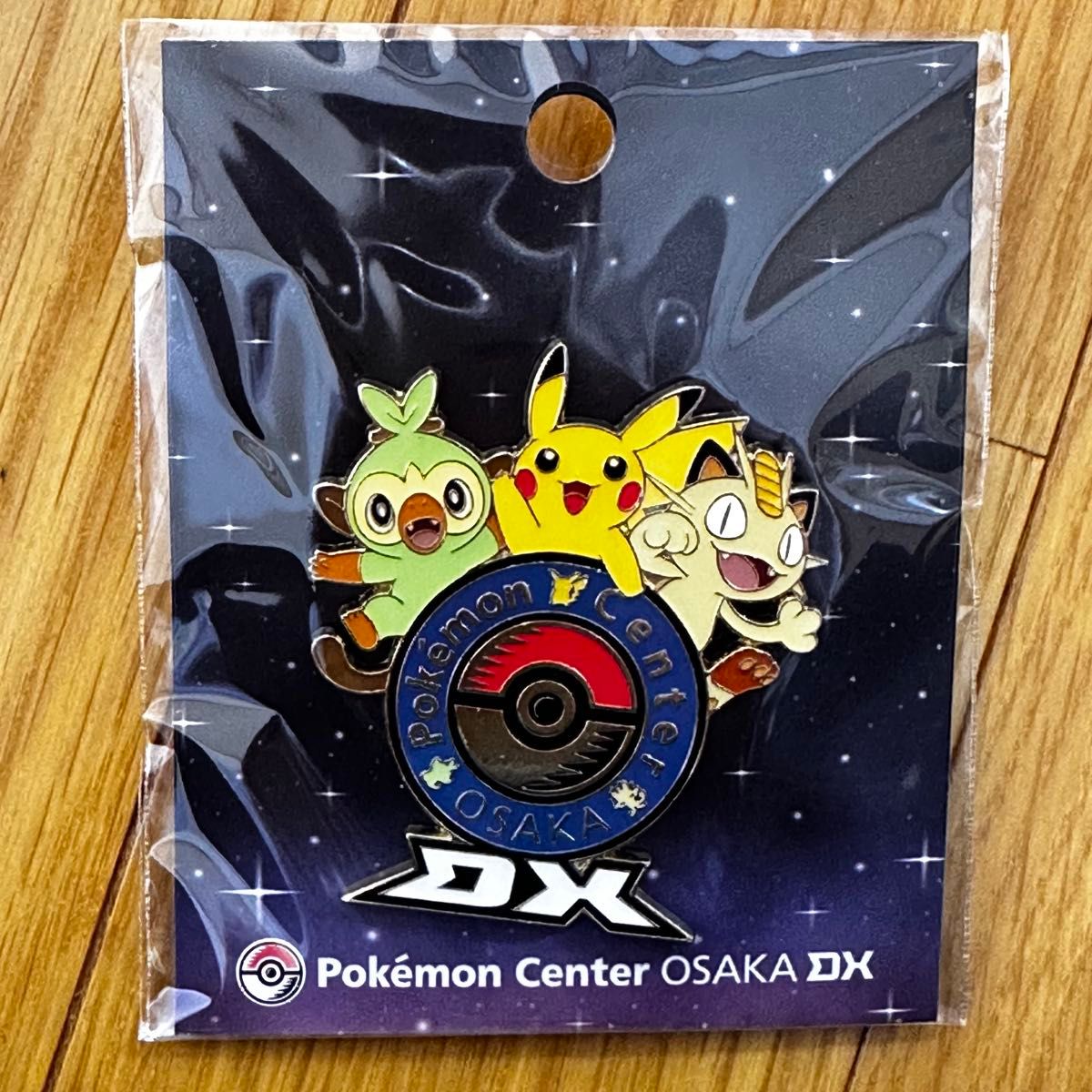 ポケモンセンター オーサカ DX ロゴピンズ ピカチュウ サルノリ