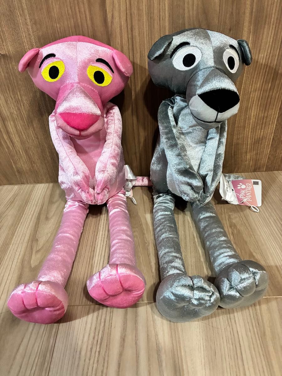 ピンクパンサー むぎゅっときらっと超BIGぬいぐるみ2種セット｜Yahoo