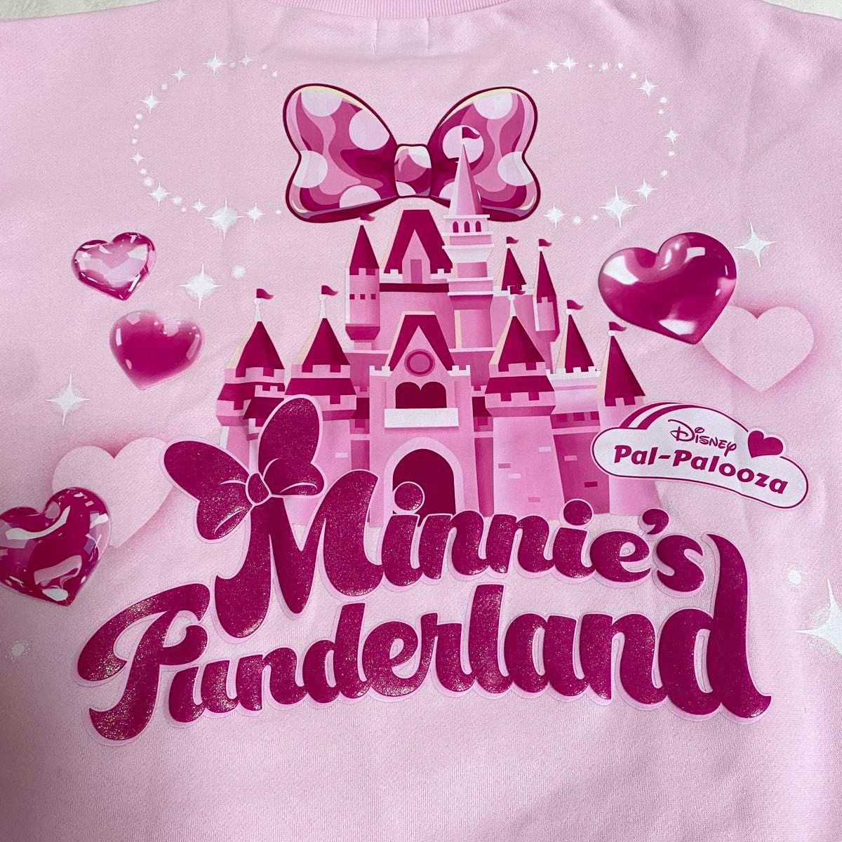 ピンク トレーナー パルパルーザ ミニー 東京ディズニーリゾート 限定