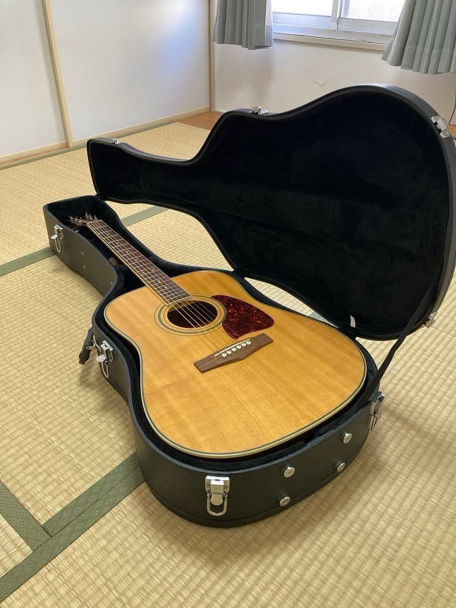 IbanezアイバニーズAW-6nt2005年製 堅牢ハードケース付低弦高でトップ