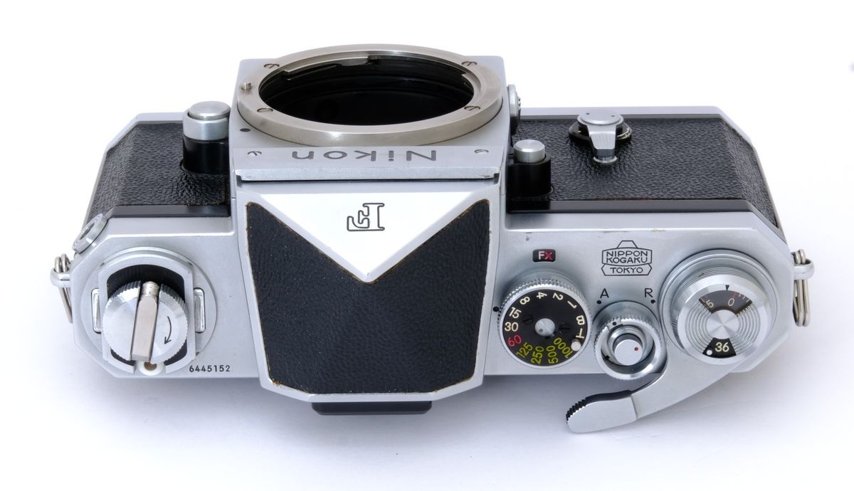 美品】 Nikon F アイレベル シルバー 前期 富士山 640万台 美品