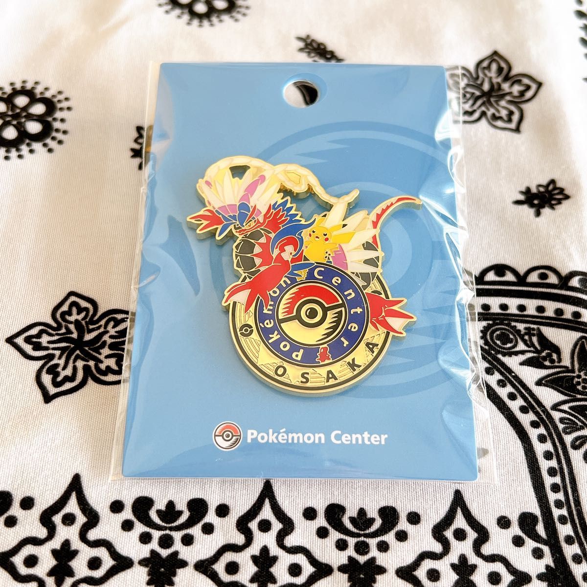 新品未開封】限定 ポケモンセンターオオサカ ロゴ ピンズ コライドン