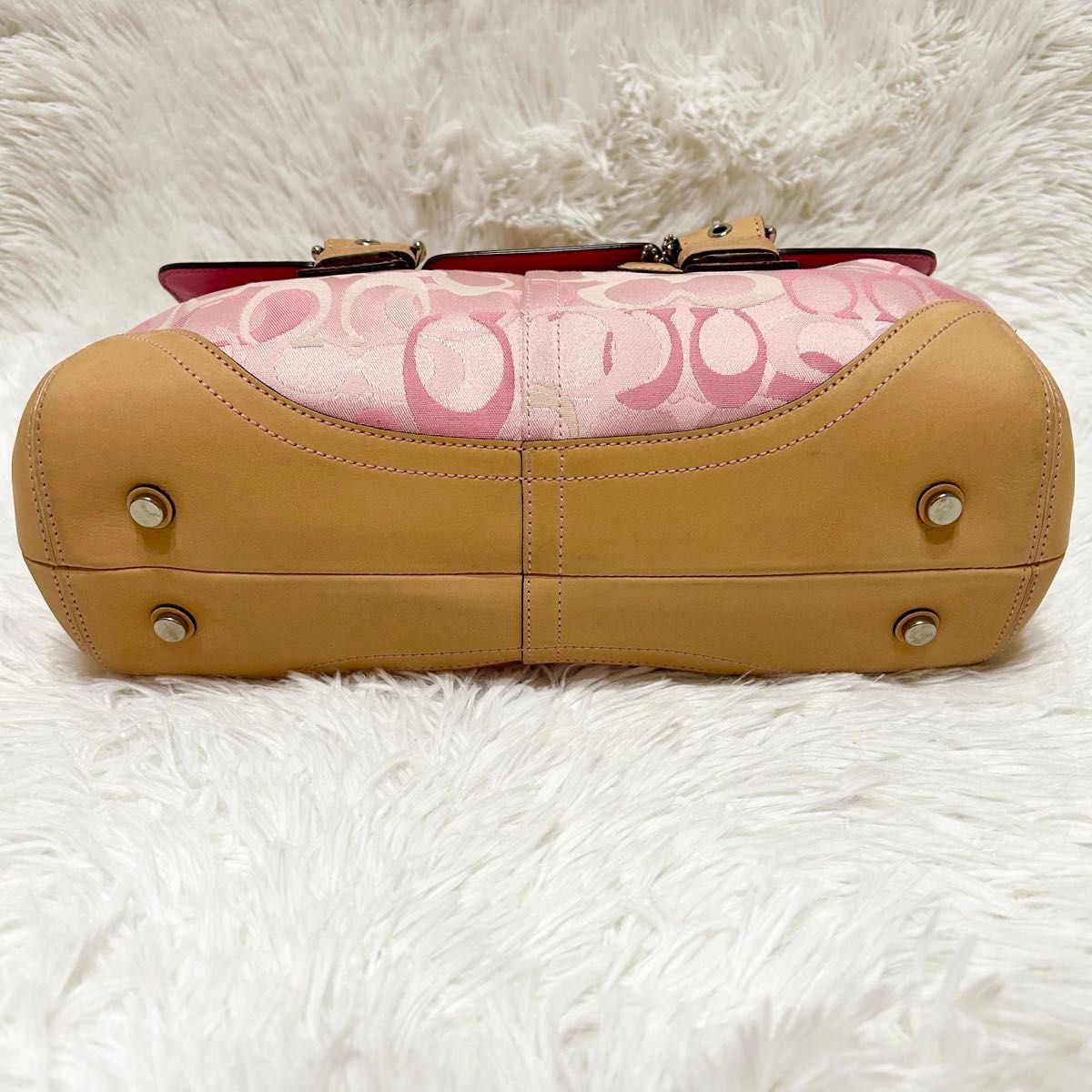 極美品】COACH ショルダーバッグ ソーホー SOHO 肩掛け y2k ピンク