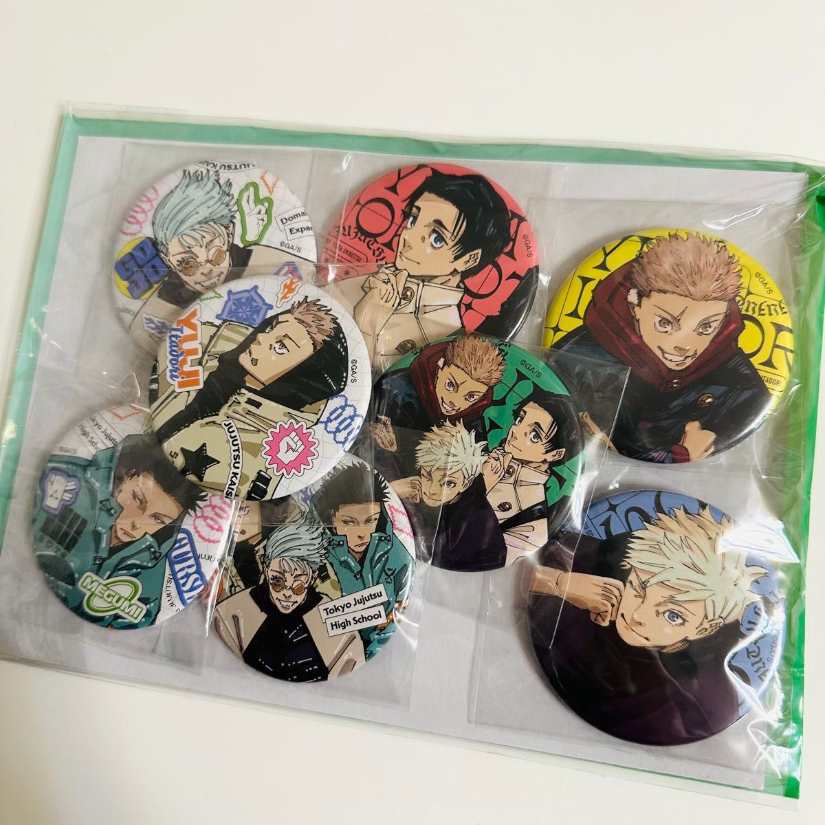 ジャンプGIGA 2024 SUMMER 応募者全員プレゼント缶バッジ 全種8個