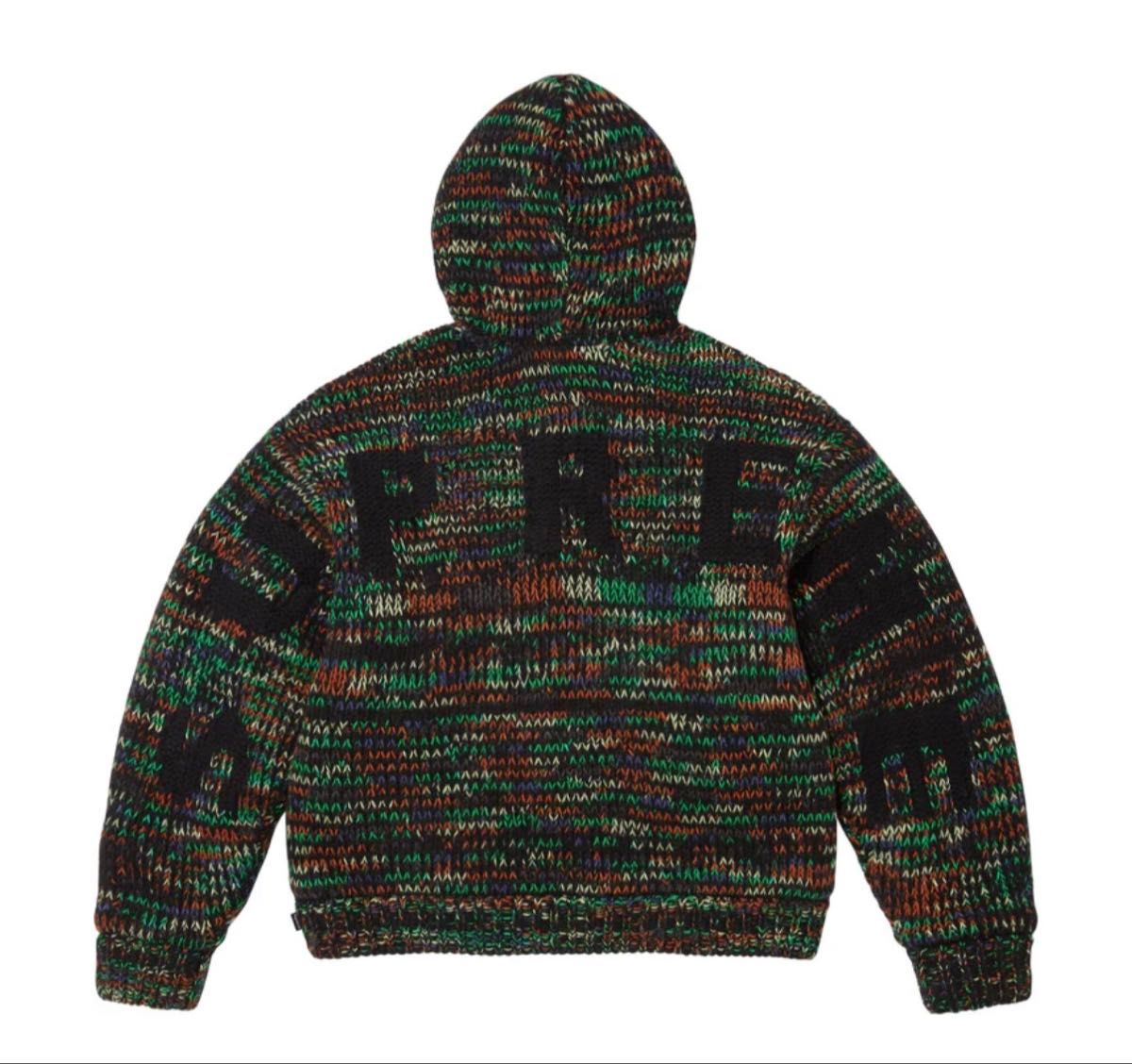 新品 激安 supreme Faux Shearling Lined Zip Up Hooded Sweater L