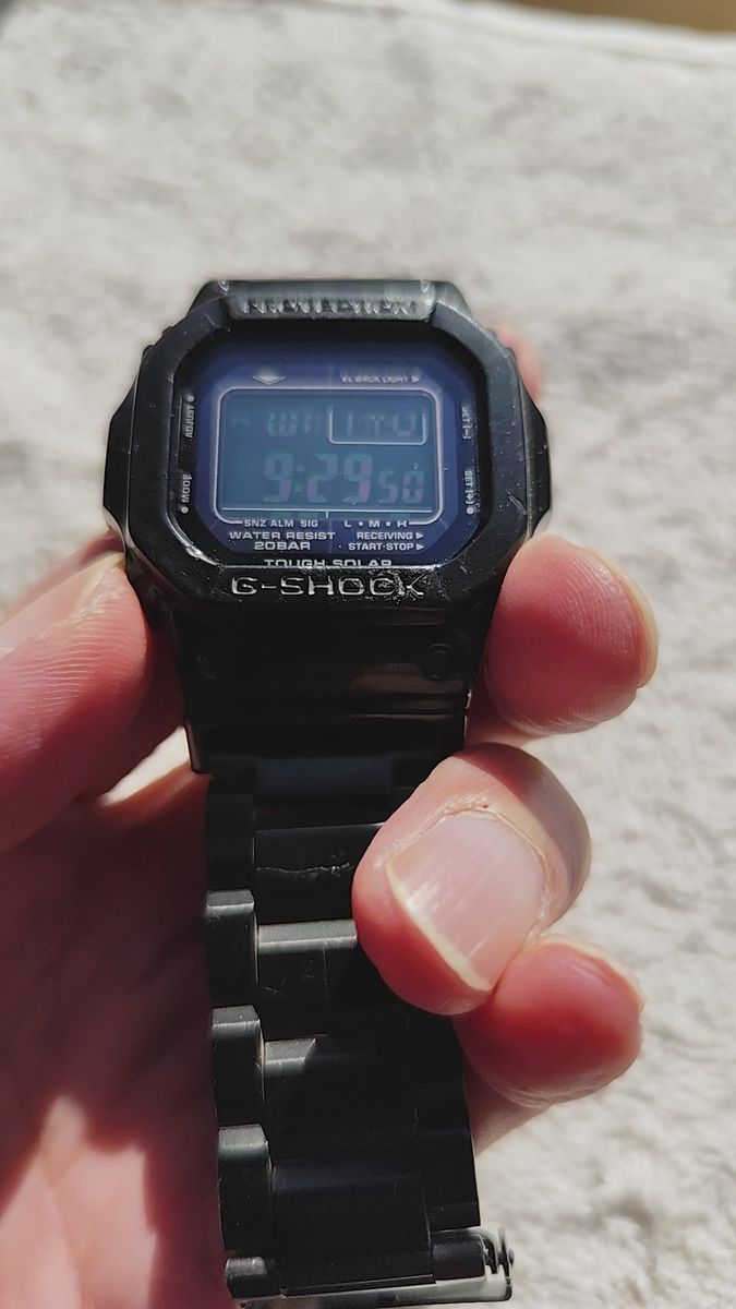 CASIO G-SHOCK GW-3500B スカイコックピット ソーラー電波時計 中古