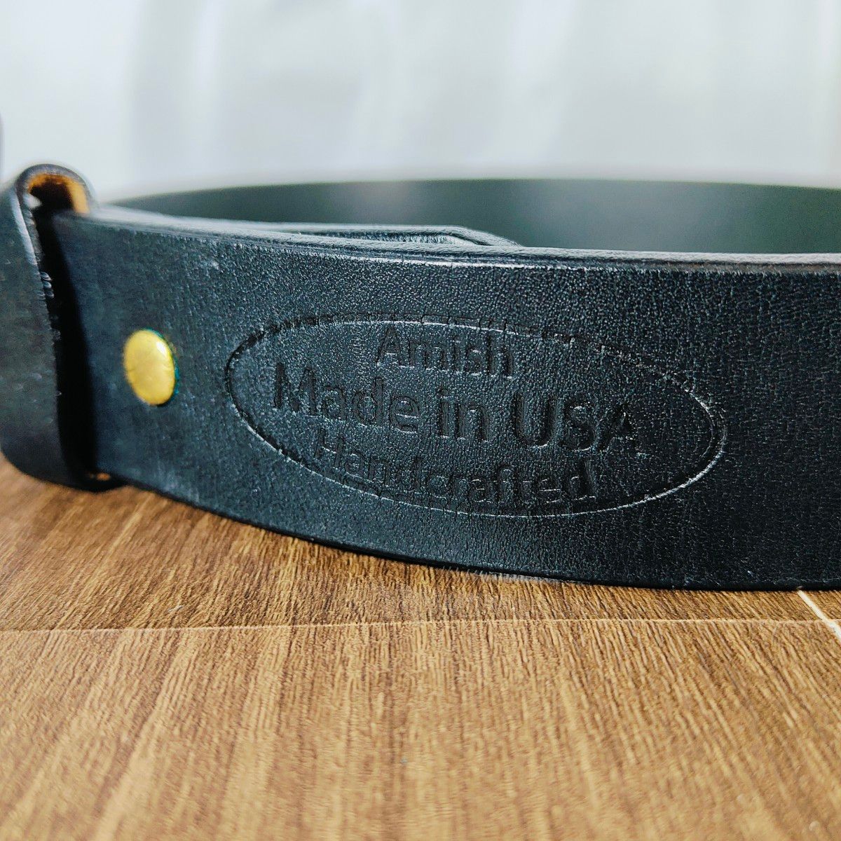 USA製極美品】ポロラルフローレン 高級極厚レザードレスベルト