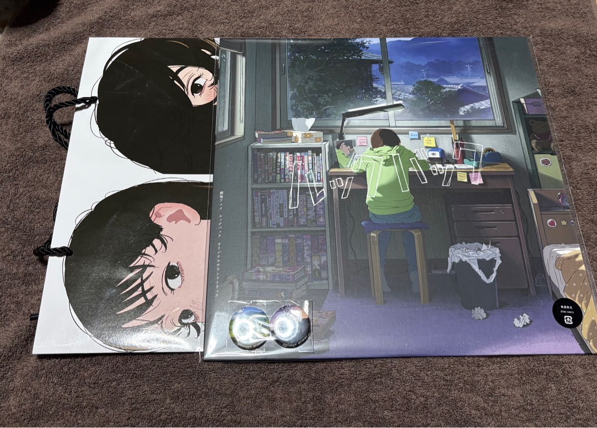 ルックバック アナログ盤 レコード LP ルックバック展 特典付き 缶