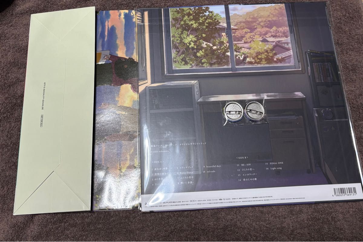 ルックバック アナログ盤 レコード LP ルックバック展 特典付き 缶