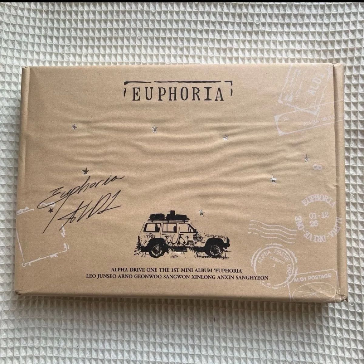 alpha drive one ALD1 アルバム EUPHORIA 開封済み STAR ROAD ver