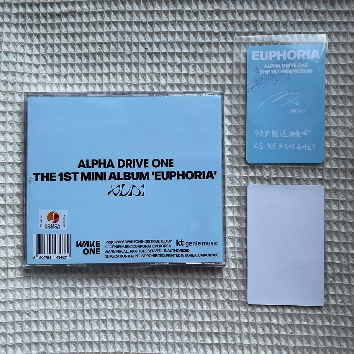 alpha drive one ALD1 アルバム 開封済み EUPHORIA JEWEL CASE ver