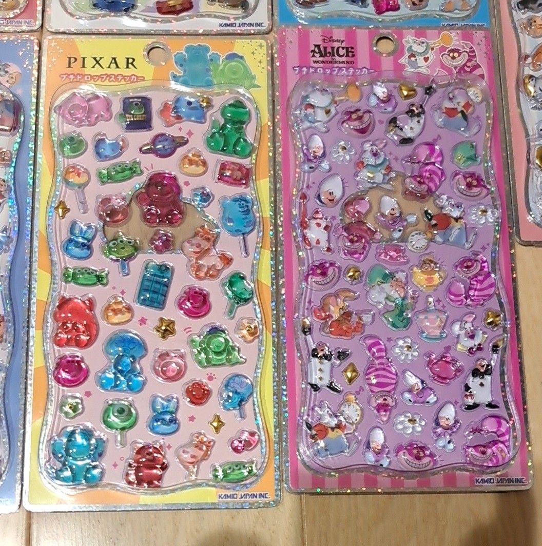 正規品 プチドロップステッカー 9種類セット ディズニー アリス