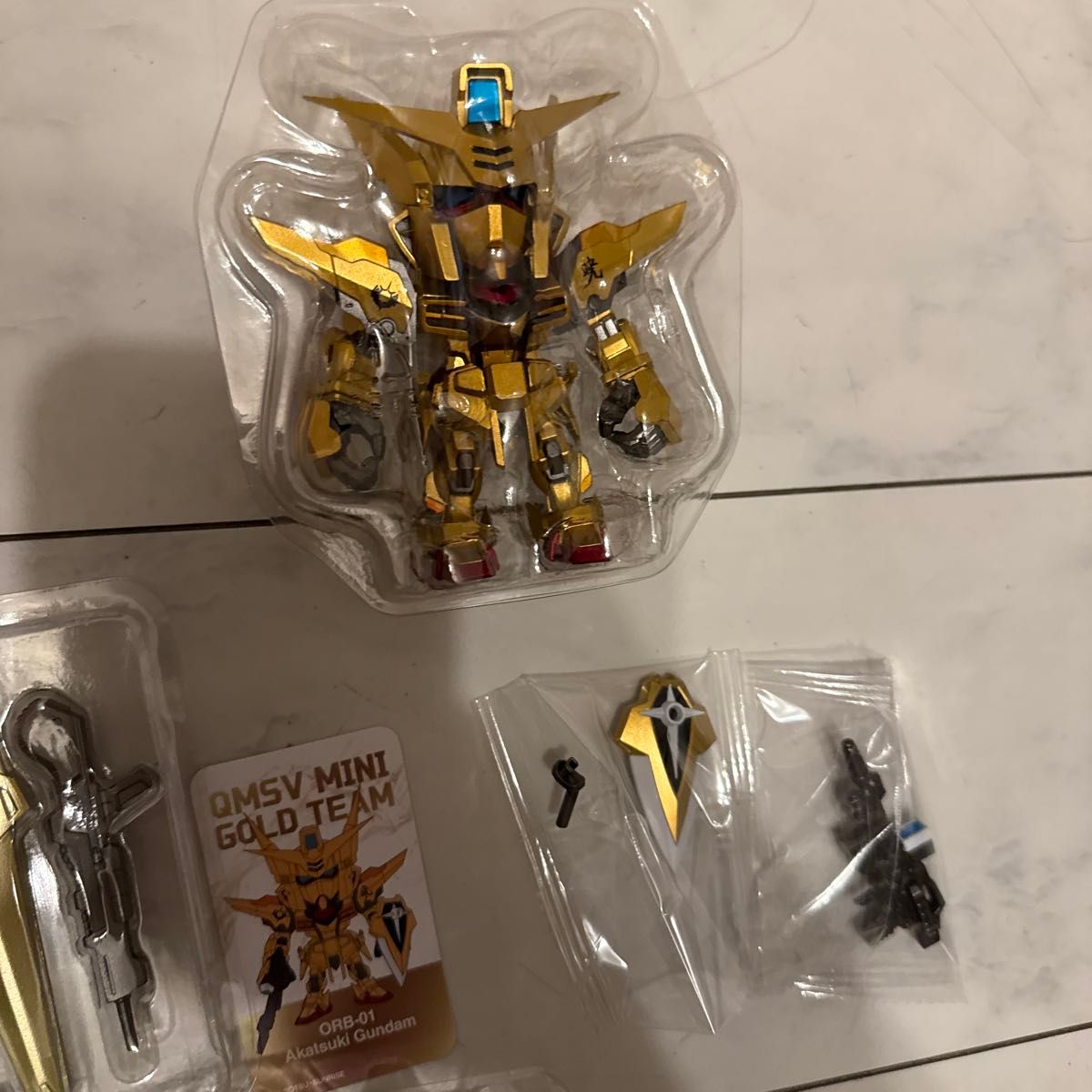 Qmsv mini ガンダム ゴールド チーム海外版日本未発売｜Yahoo!フリマ